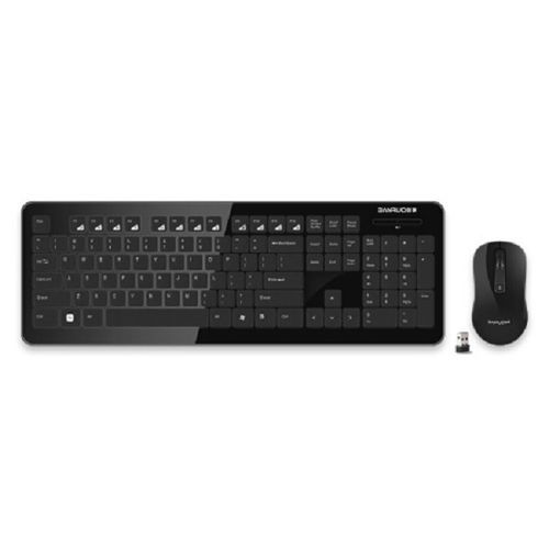 Generic 2.4G Wireless Keyboard & Mouse - Black