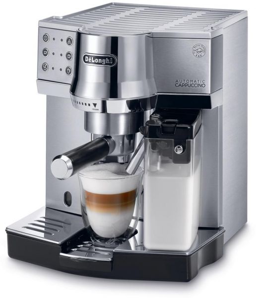  Coffee Maker, Capuccino, Espresso and Deloongy-EC850.M Color: Silver