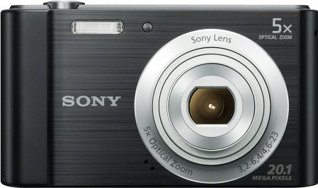 Sony Cyber-Shot DSC-W800 - 20.1 MegaPixel, Black