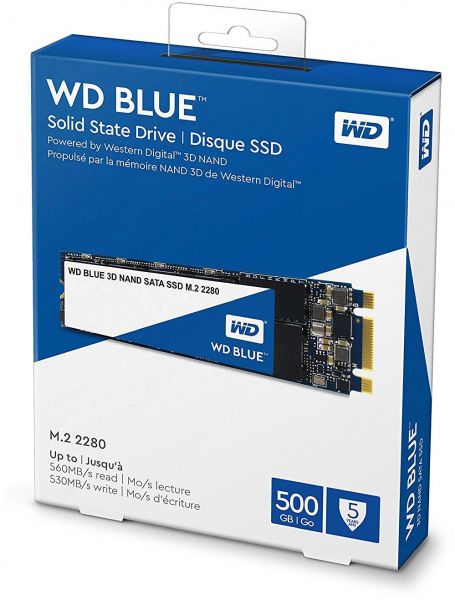  Western Digital Hard Disk 500 GB Internal PC - WDS500G2B0B