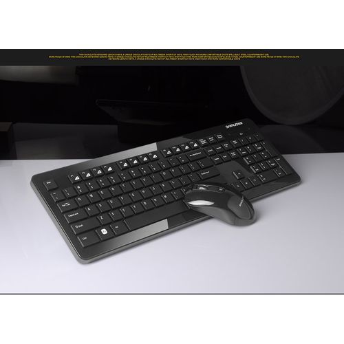 Generic 2.4G Wireless Keyboard & Mouse - Black