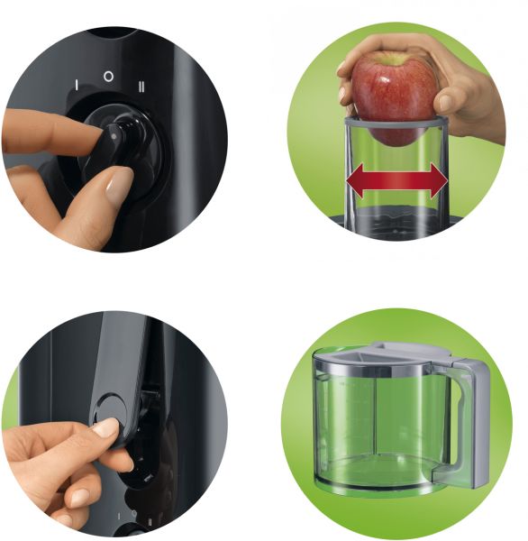 Brown Multi Quick Juicer 3, Black - J300