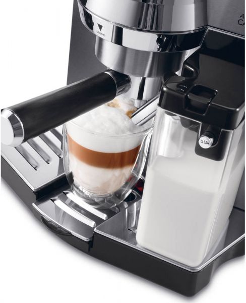  Coffee Maker, Capuccino, Espresso and Deloongy-EC850.M Color: Silver